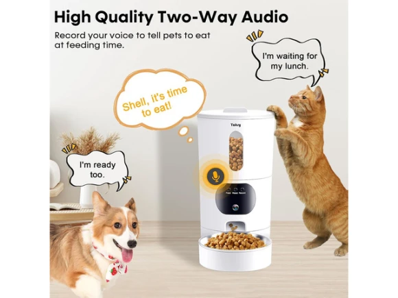 Automatic Pet Feeder with Camera — Automatic Pet Feeder, GCROWN