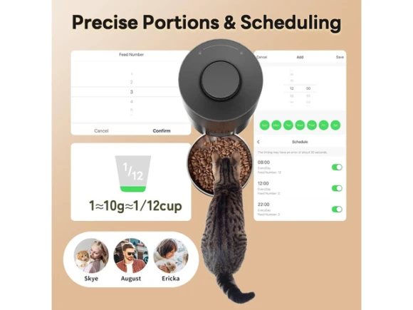 Automatic Pet Feeder — Automatic Pet Feeder, GCROWN