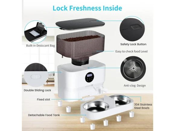 Automatic Pet Feeder — Automatic Pet Feeder, GCROWN