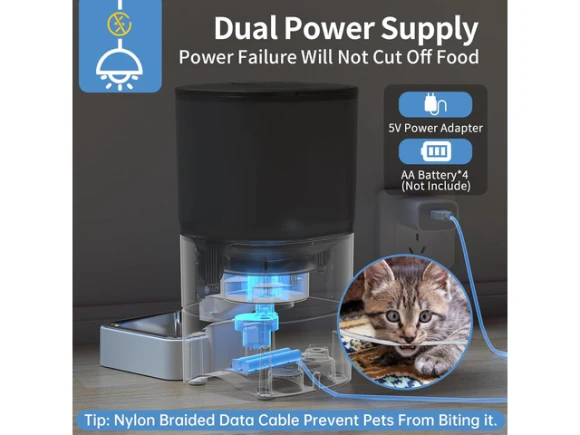 Automatic Pet Food Feeder — Automatic Pet Feeder, GCROWN