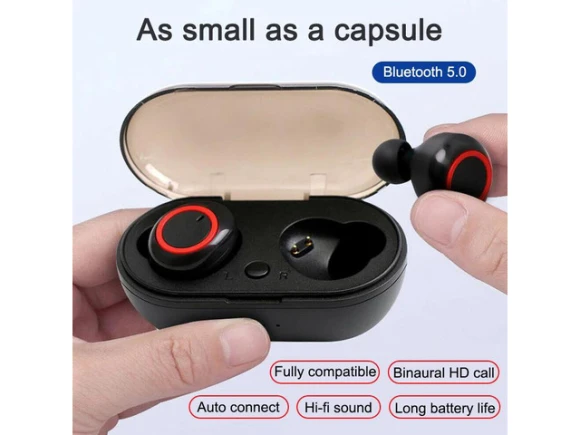True Wireless Bluetooth Earphones — Wireless Earbuds, YINGHUA