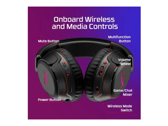 Wireless Gaming Headset — Wireless Earbuds, HyperX