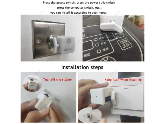 Wireless Remote-Controlled Light Switch Bot — Smart Button Pusher, YINGHUA