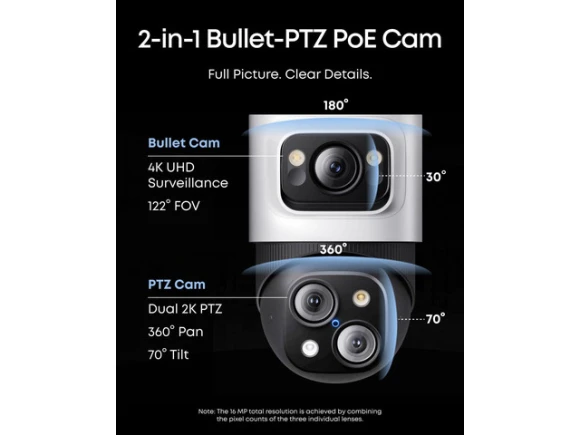 4K PoE Camera System — Security Camera, eufy