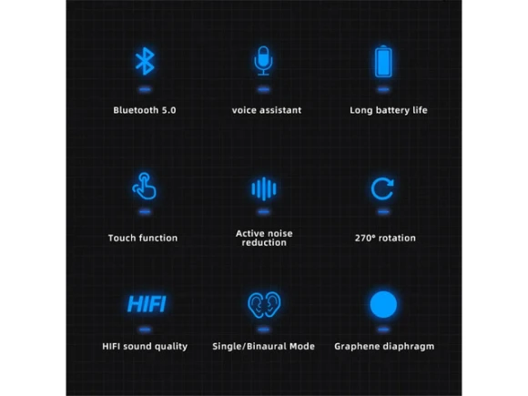 Bluetooth headset — Wireless Earbuds