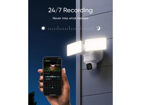 Floodlight Security Camera — Security Camera, eufy