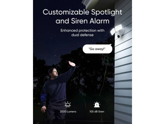 Floodlight Security Camera — Security Camera, eufy