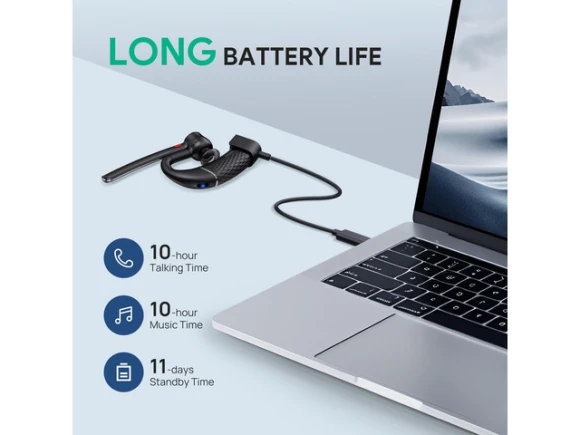 Mono Wireless Earpiece — Wireless Earbuds, Yealink