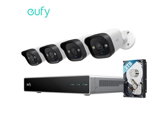 PoE NVR Security System — Security Camera, eufy
