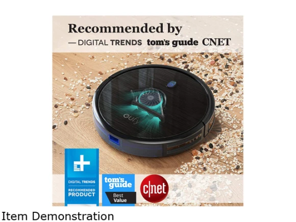 Slim robotic vacuum cleaner — Robot Vacuum, eufy