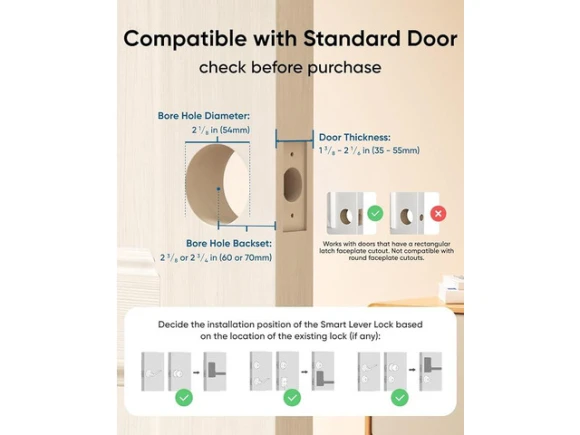 Smart Lever Lock C33 — Smart Lock, eufy