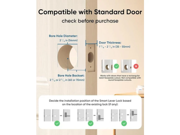 Smart Lock with Handle — Smart Lock, eufy