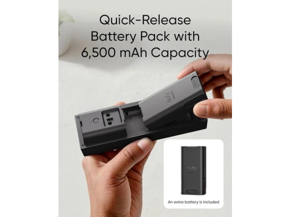 Smart Video Doorbell with Extra Rechargeable Battery Pack — Video Doorbell, eufy
