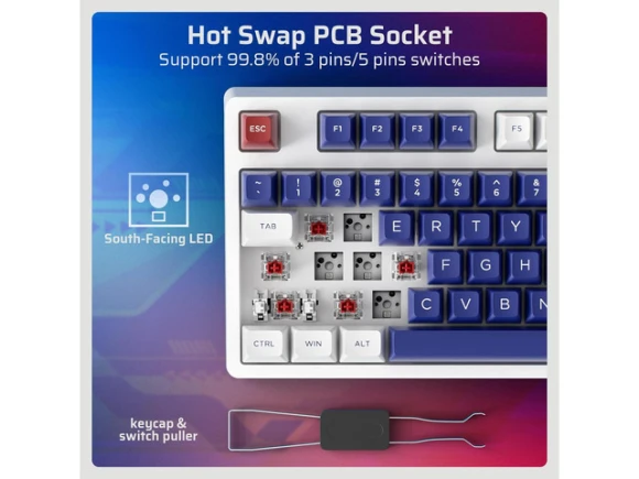 Wireless mechanical keyboard — Bluetooth Keyboard, LTC