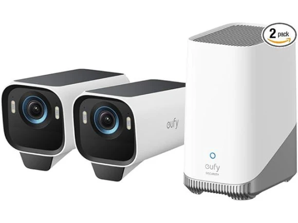 Wireless Security Camera Kit, 2 Cameras — Security Camera, eufy
