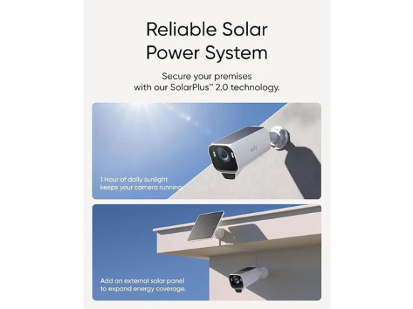 Wireless Security Camera Kit, 2 Cameras — Security Camera, eufy