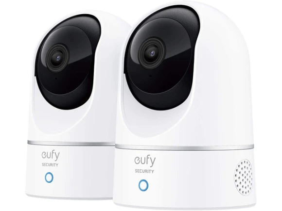 2K Indoor Security Camera Kit, 2 Cameras — Security Camera, eufy