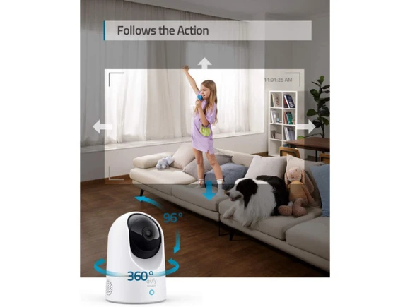 2K Indoor Security Camera Kit, 2 Cameras — Security Camera, eufy