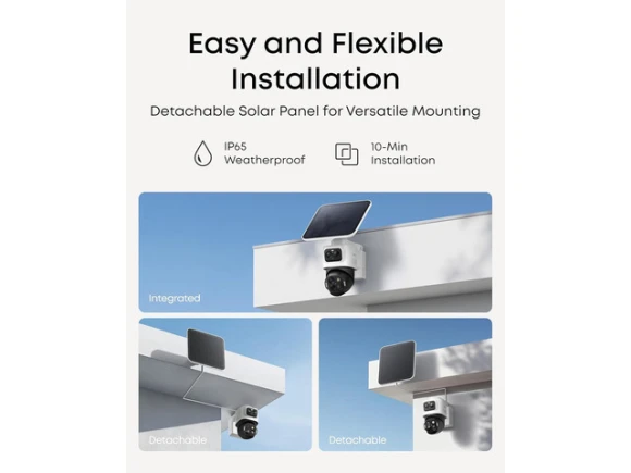 4K Wireless Solar Security Camera — Security Camera, eufy