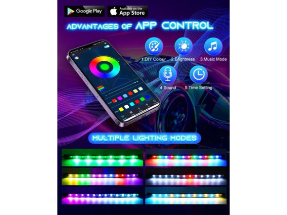 Car Underglow LED Strip Lights — LED Strip Lights, DNBeffulgent
