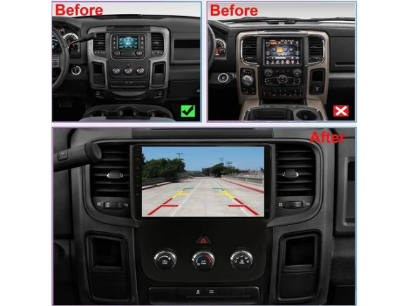 In-Dash Stereo Radio for Dodge Ram — Car Infotainment System, Binize