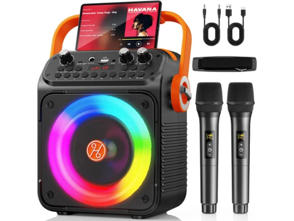 Karaoke Machine and Wireless Speaker — Karaoke Machine, JYX