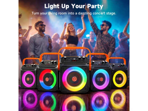 Karaoke Machine and Wireless Speaker — Karaoke Machine, JYX
