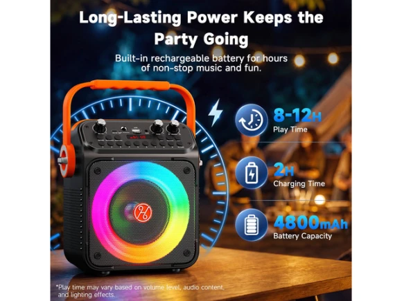 Karaoke Machine and Wireless Speaker — Karaoke Machine, JYX