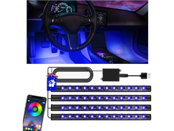LED Interior Car Lights — LED Strip Lights, DNBeffulgent