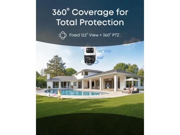 PoE Bullet-PTZ Cam S4 — Security Camera, eufy