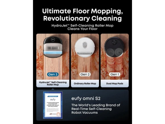 Robot Vacuum Omni S2 — Robot Vacuum, eufy