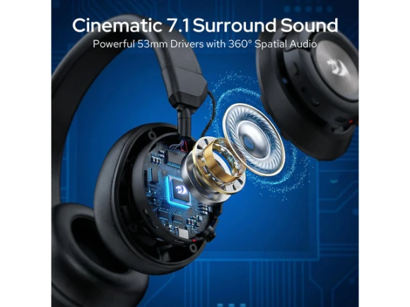 Wireless Gaming Headset — Wireless Earbuds, Redragon