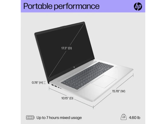 17-inch Laptop — Laptops, HP