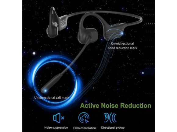 Bluetooth Headphones, Open-Ear Air Conduction — Wireless Earbuds, AYI