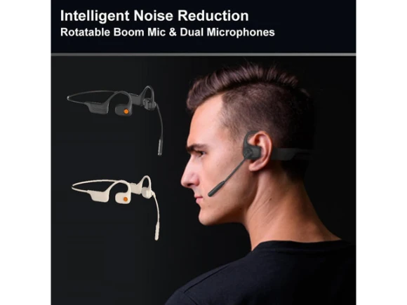 Bluetooth Headphones, Open-Ear Air Conduction — Wireless Earbuds, AYI