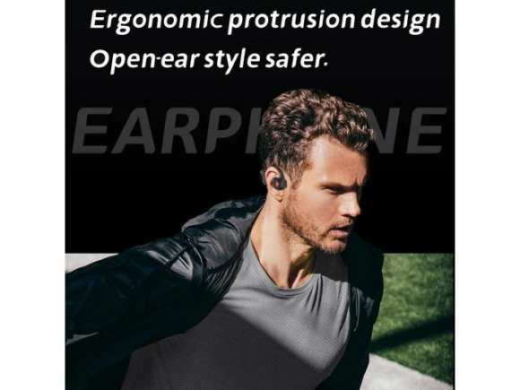 Bluetooth Headphones, Open-Ear Air Conduction — Wireless Earbuds, AYI