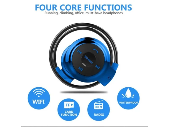 Bluetooth Headphones — Wireless Earbuds