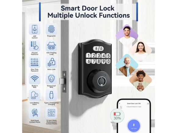 Deadbolt Smart Lock — Smart Lock, Ulecoce