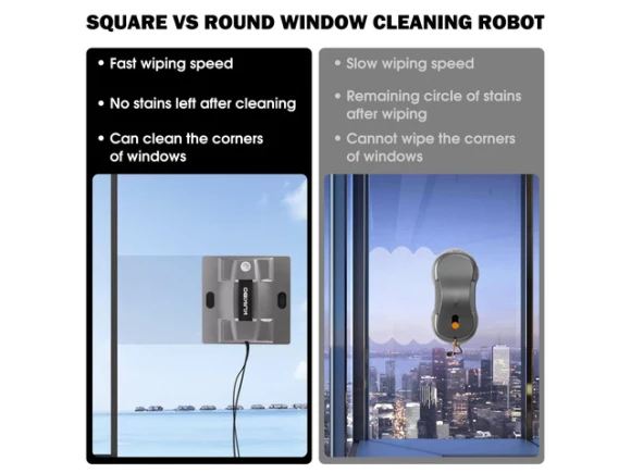 Gray Window Cleaning Robot — Window Cleaning Robot, KUIKIBO