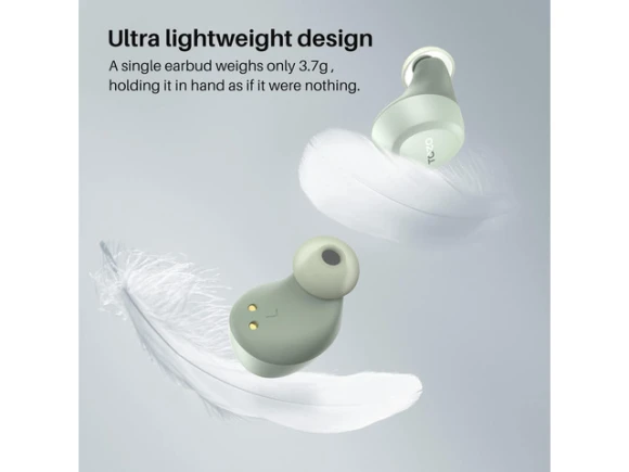 Green Mini Wireless Earbud — Wireless Earbuds, TOZO