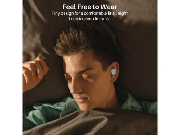 Green Mini Wireless Earbud — Wireless Earbuds, TOZO