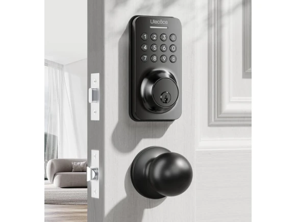 Keyless Entry Door Lock with Knob Set — Smart Lock, Ulecoce