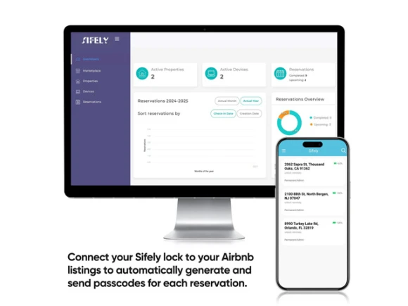 Keyless Entry Smart Lock — Smart Lock, Sifely