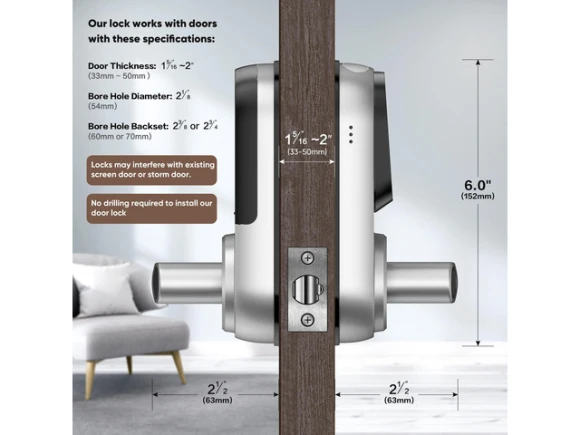 Keyless Entry Smart Lock — Smart Lock, Sifely