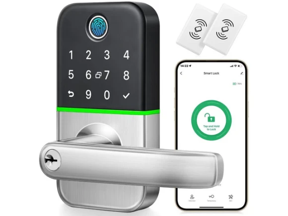 Keypad Smart Door Lock with Handle — Smart Lock, KUCACCI