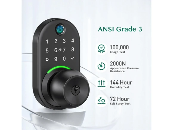 Keypad Smart Door Lock with Knob — Smart Lock, Yamiry