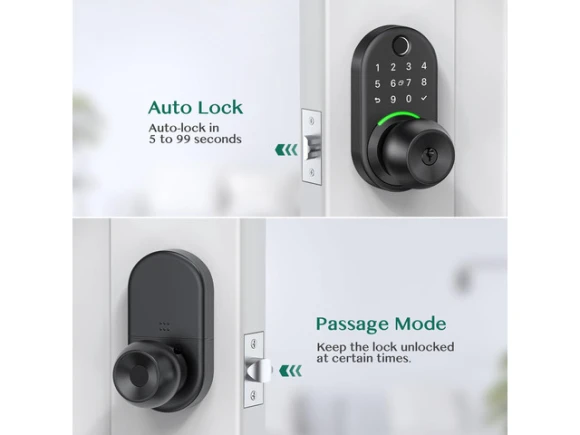 Keypad Smart Door Lock with Knob — Smart Lock, Yamiry