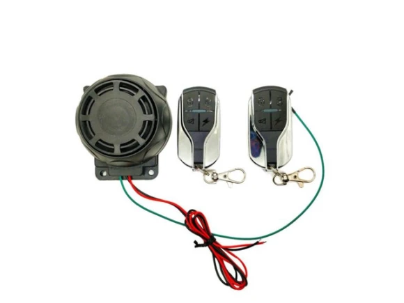 Motorcycle alarm security system — Security Monitoring