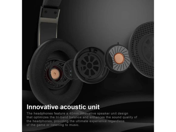 Over-Ear Wireless Headphones — Wireless Earbuds, Rybozen