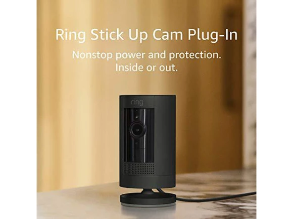 Plug-in Security Camera — Security Camera, Ring